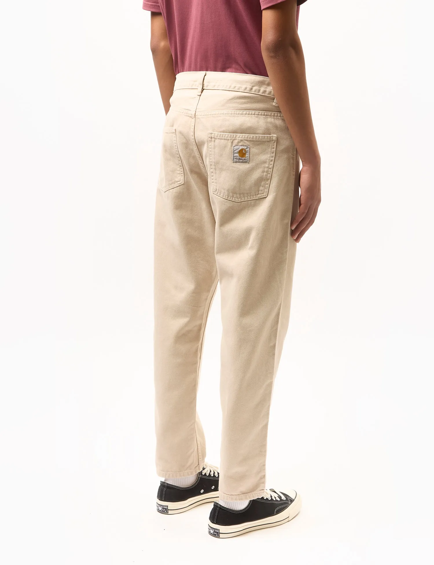 Trendy 2025 Carhartt-WIP Newel Pant (Relaxed) - Tonic Beige Stone Dyed  Dont Miss Out!