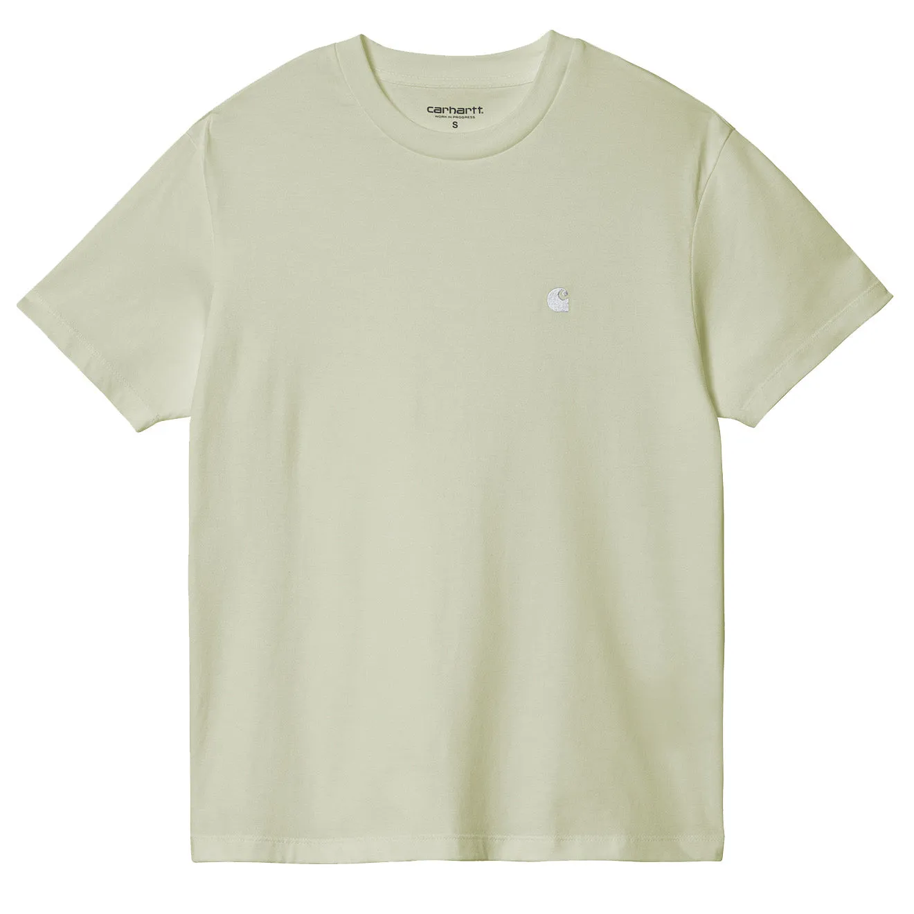Trendy 2025 Carhartt WIP Womens S/S Casey T-Shirt Agave /Silver  Stylish & Comfortable