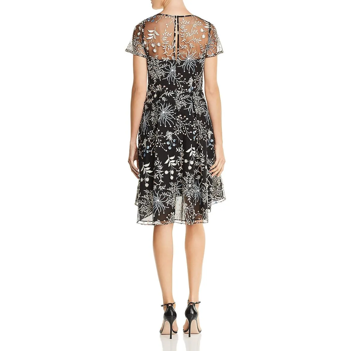 Trendy 2025 Etheral Womens Embroidered Fit & Flare Party Dress  Today Only!