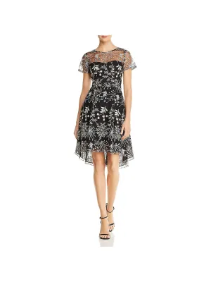 Trendy 2025 Etheral Womens Embroidered Fit & Flare Party Dress  Today Only!