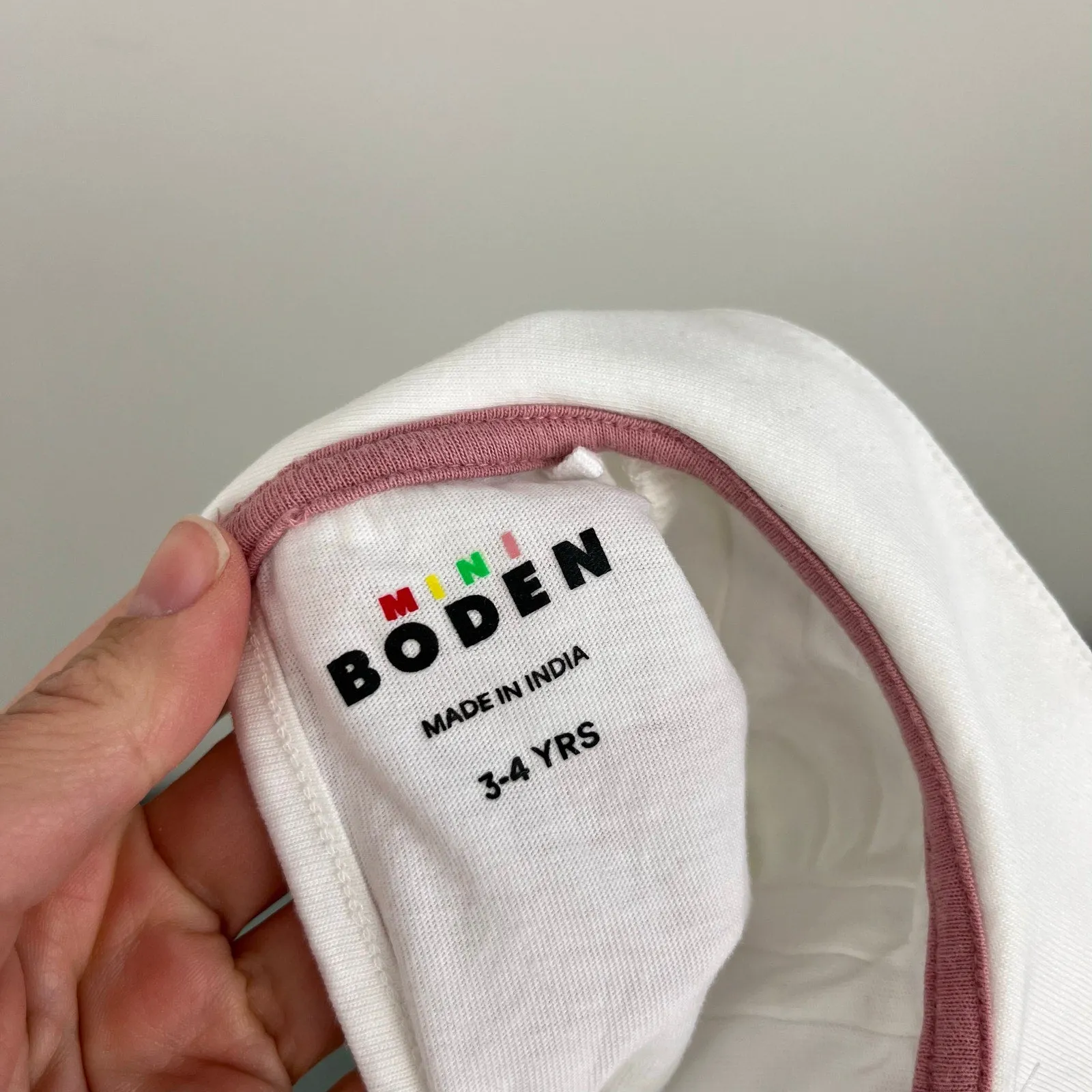 Trendy 2025 Mini Boden Collared Jersey Top Ivory 3-4 NWOT  Dont Miss Out!