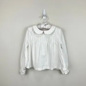 Trendy 2025 Mini Boden Collared Jersey Top Ivory 3-4 NWOT  Dont Miss Out!