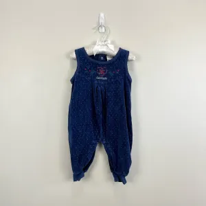 Trendy 2025 Vintage OshKosh B'gosh Navy Jumpsuit 6-9 Months  Dont Miss Out!