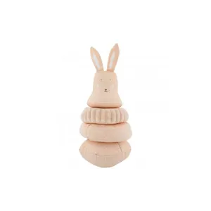 Trixie Soft Wobbly Stacking Animal - Mrs Rabbit