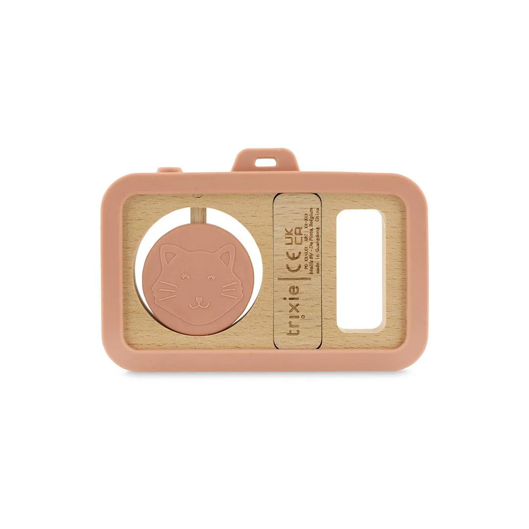 Trixie Wooden Silicone Baby Camera - Mrs Cat