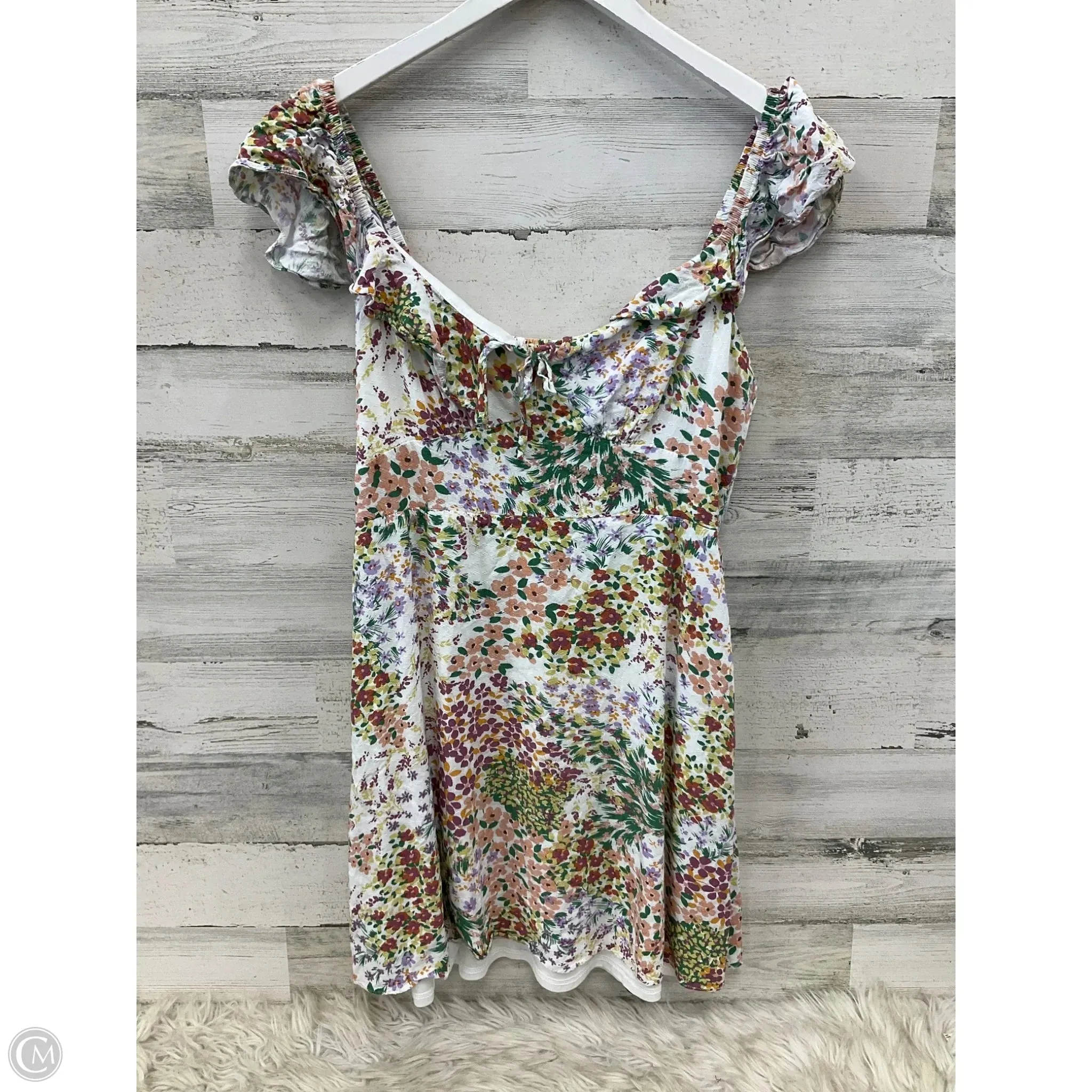 Tunic Sleeveless By Maurices In Floral Print, Size: L