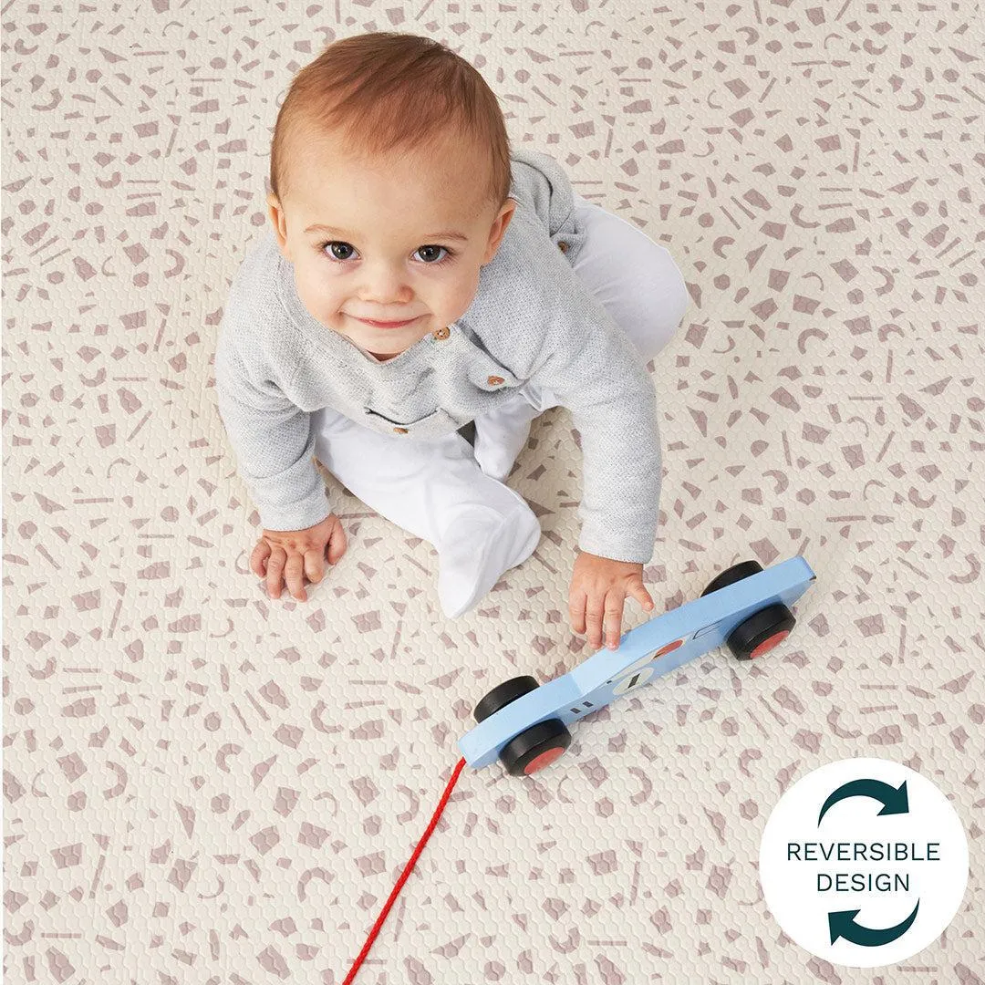 Tutti Bambini Luxury Padded XL Reversible Playmat  - Bubble & Terrazzo