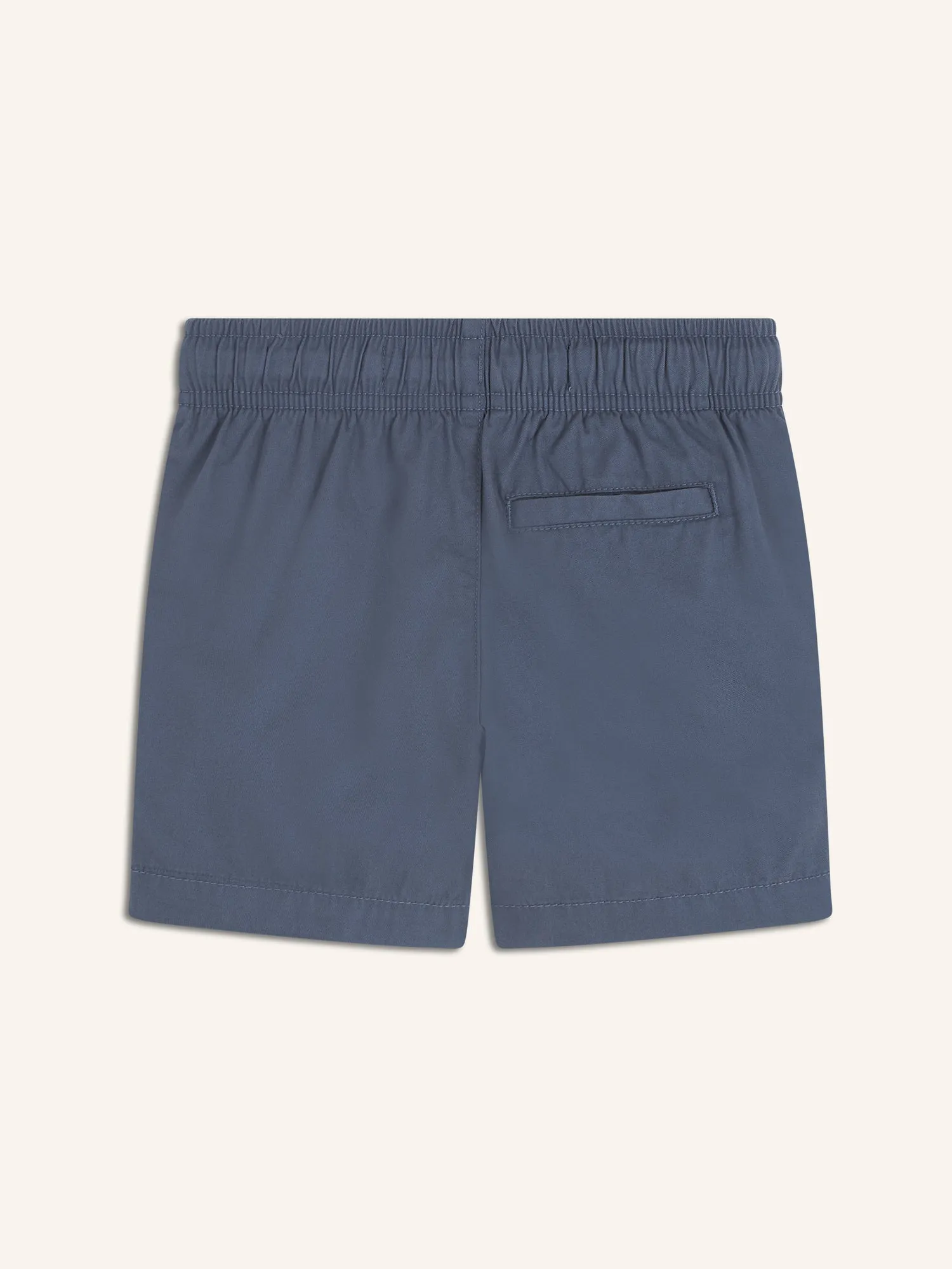 Twill Non-Stretch Jogger Shorts for Boys Above Knee