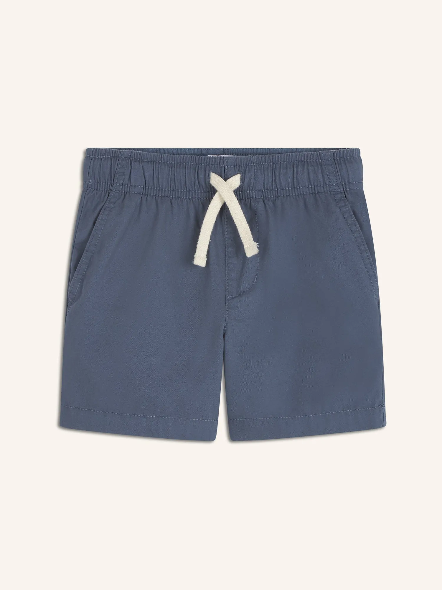 Twill Non-Stretch Jogger Shorts for Boys Above Knee