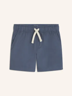 Twill Non-Stretch Jogger Shorts for Boys Above Knee