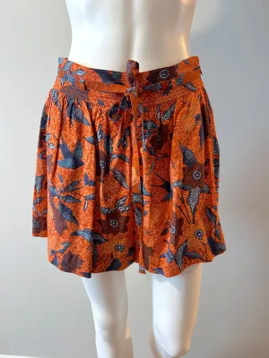 Ulla Johnson High Waisted Printed Shorts Size 2