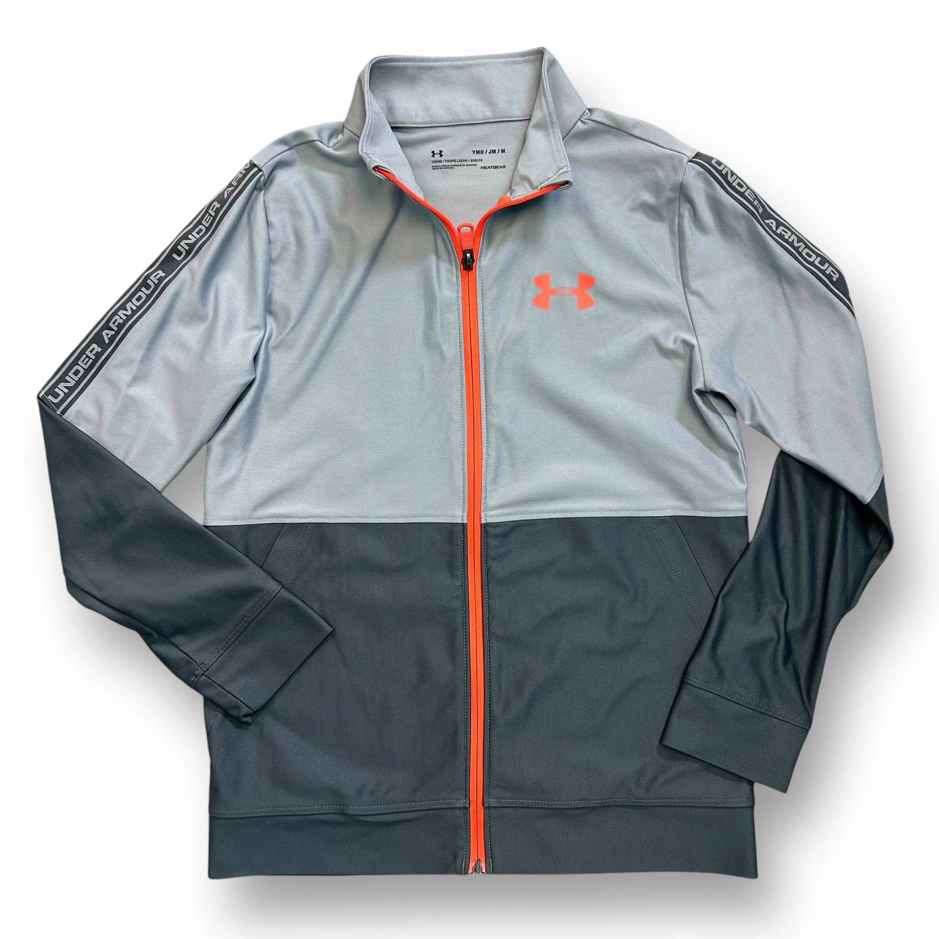 Under Armour Heatgear Youth Boy Size 10/12 Sweatshirt YMD Warm Up Jacket