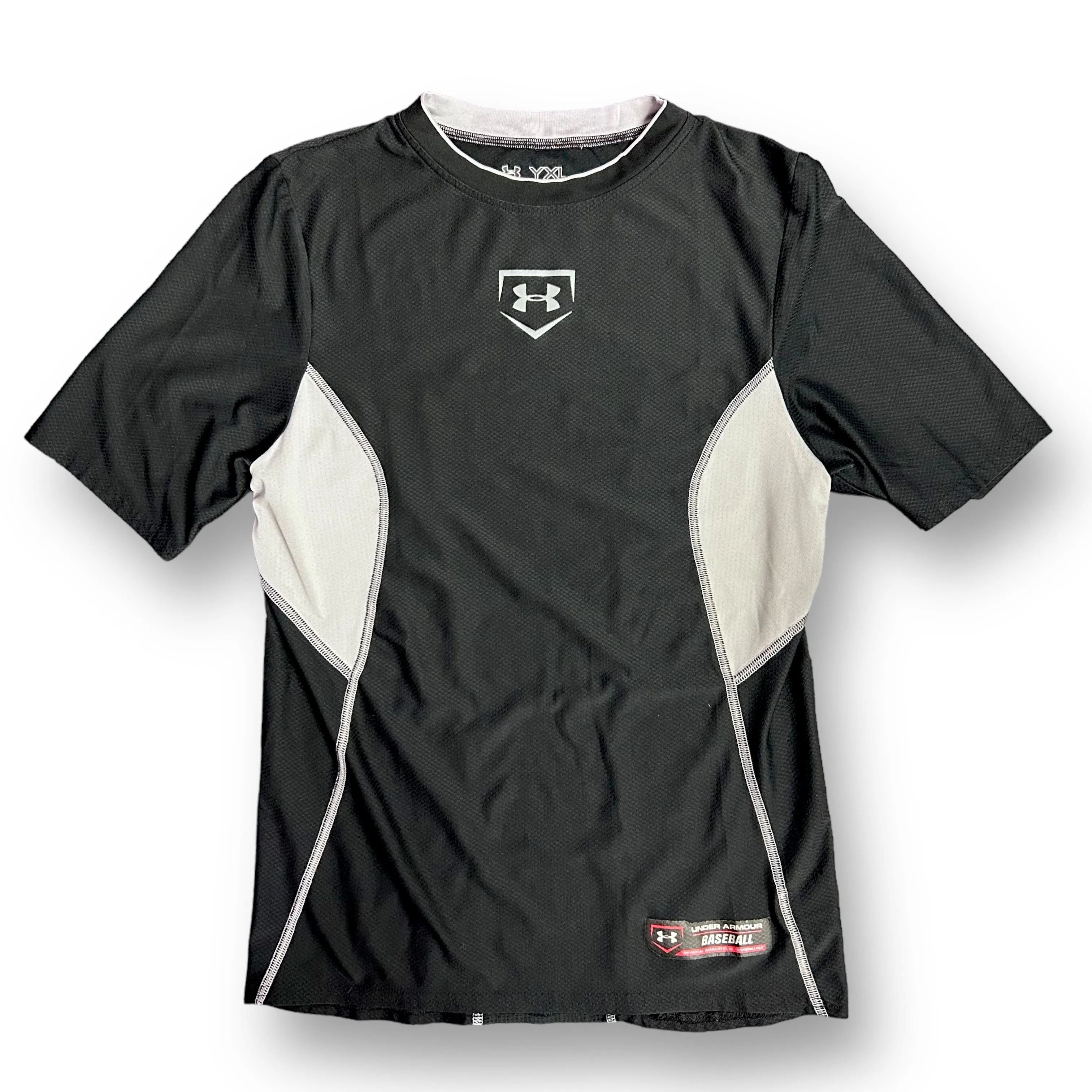 Under Armour Heatgear YXL Boys Size 14/16 Short Sleeve Fitted Athletic Shirt
