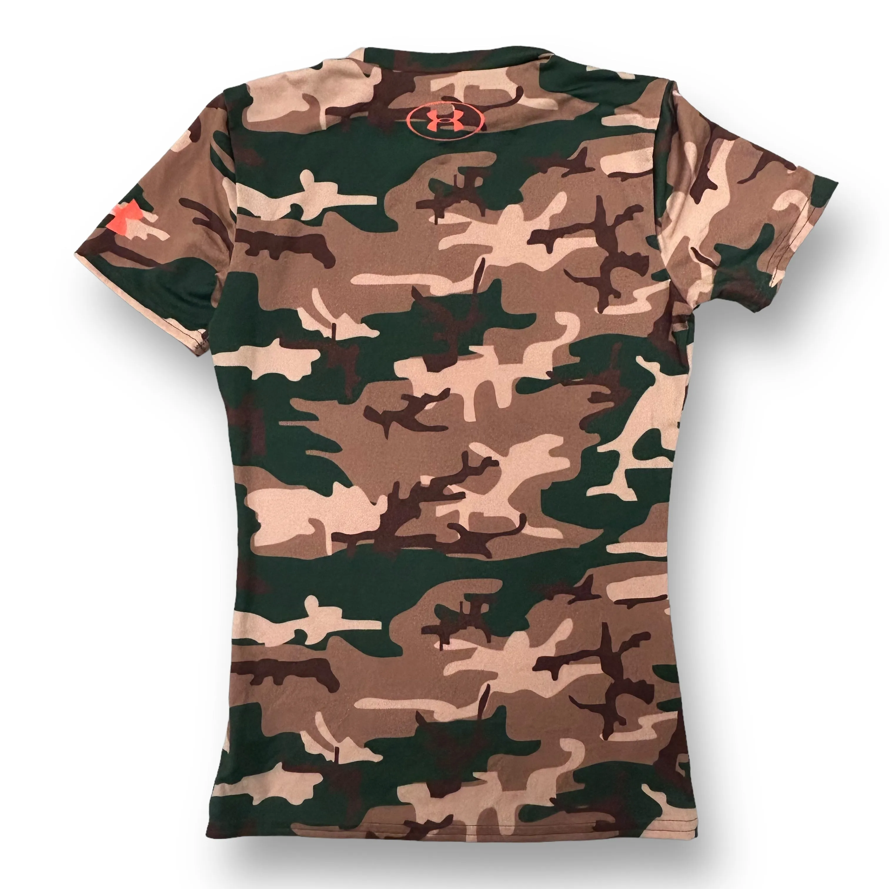 Under Armour YMD Boys Size 10/12 Superman Camo Short Sleeve Fitted Tee