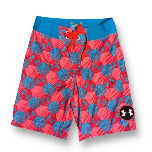 Under Armour YXL Boys Size 14/16 Youth Loose Fit Swim Trunks, Size 26" Waist