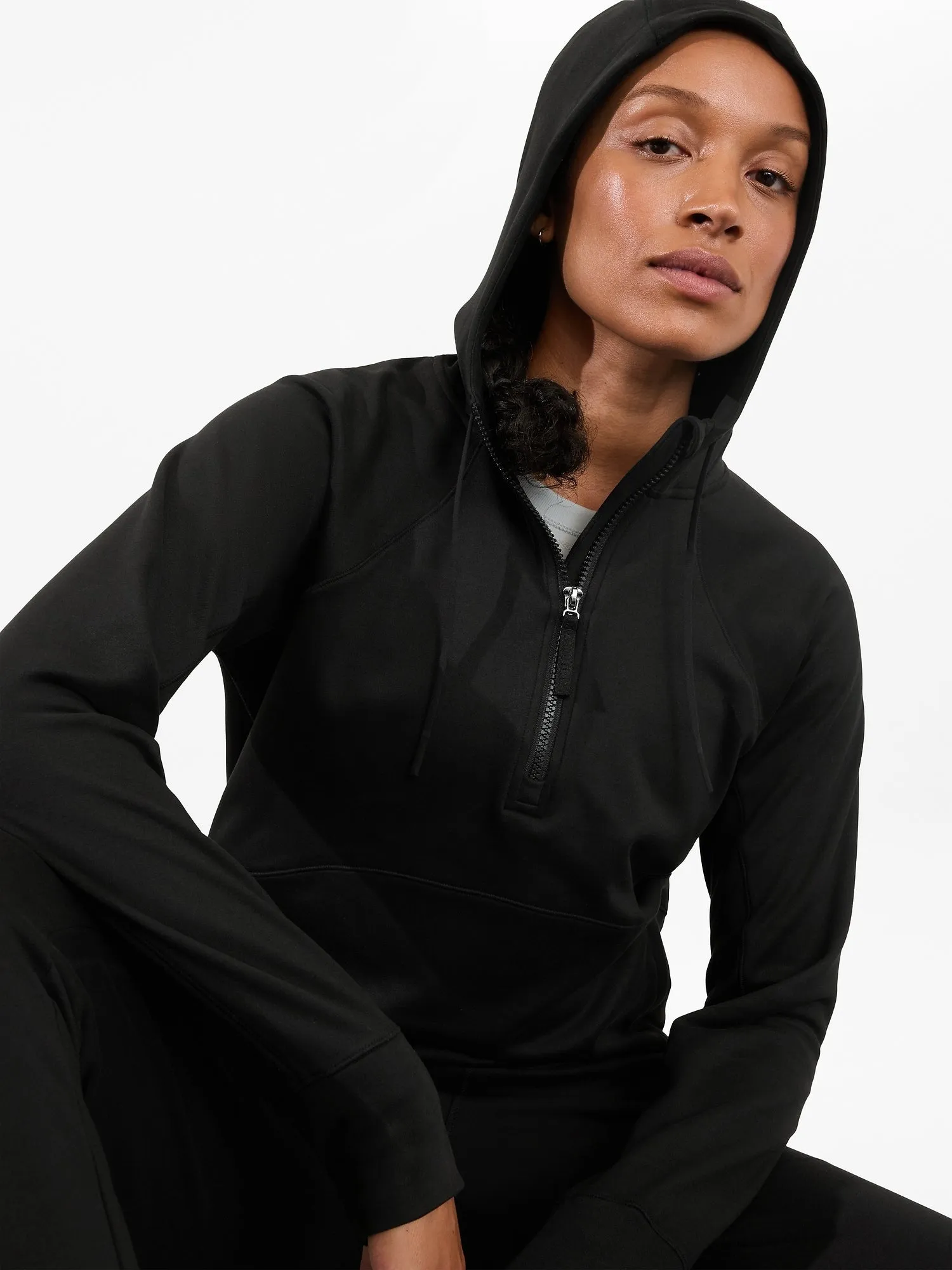 Unstoppable Fleece Lined Half Zip Sweatshirt Ayhleta