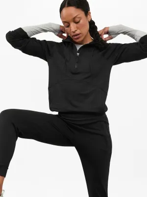 Unstoppable Fleece Lined Half Zip Sweatshirt Ayhleta