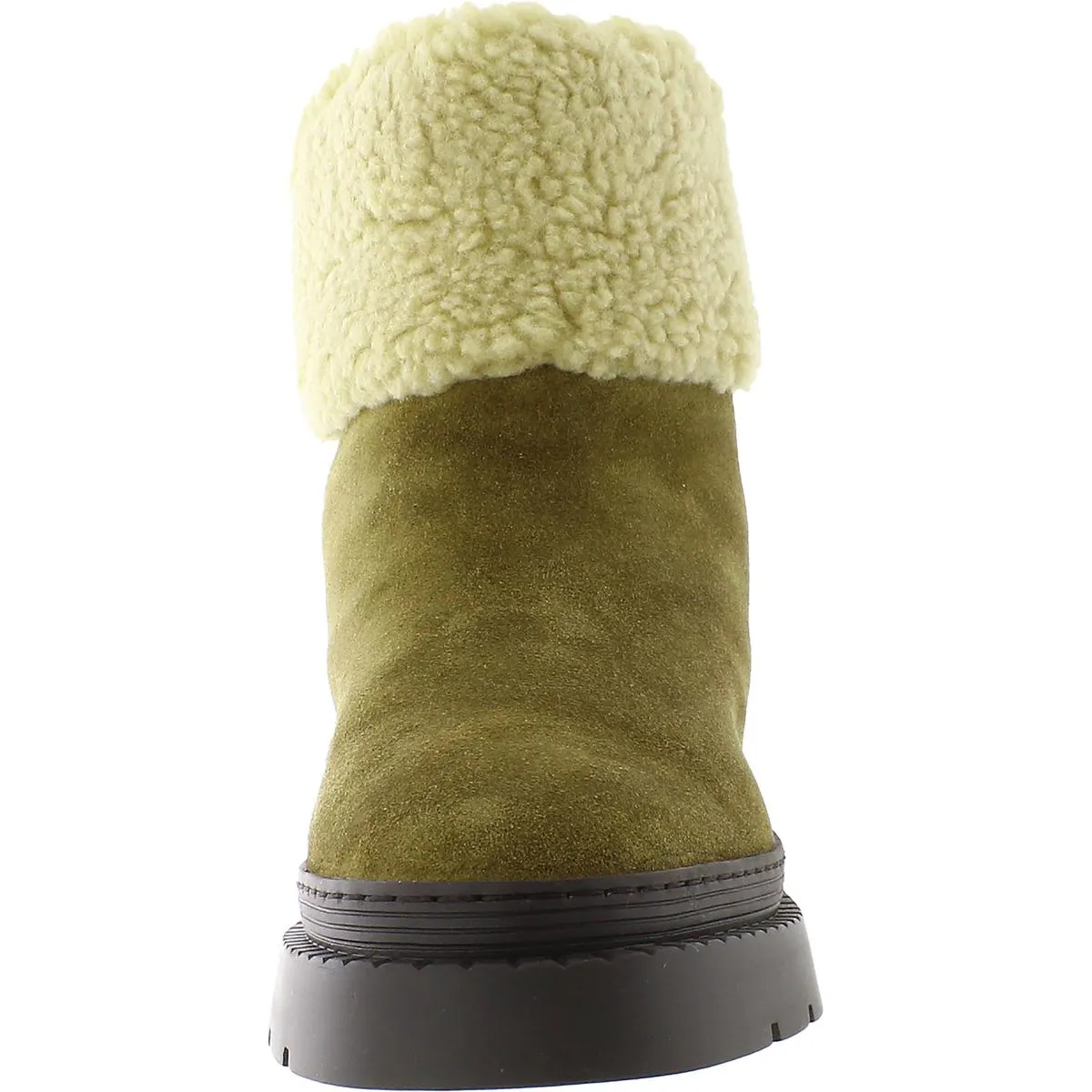 Vina Womens Suede Faux Fur Lined Winter & Snow Boots