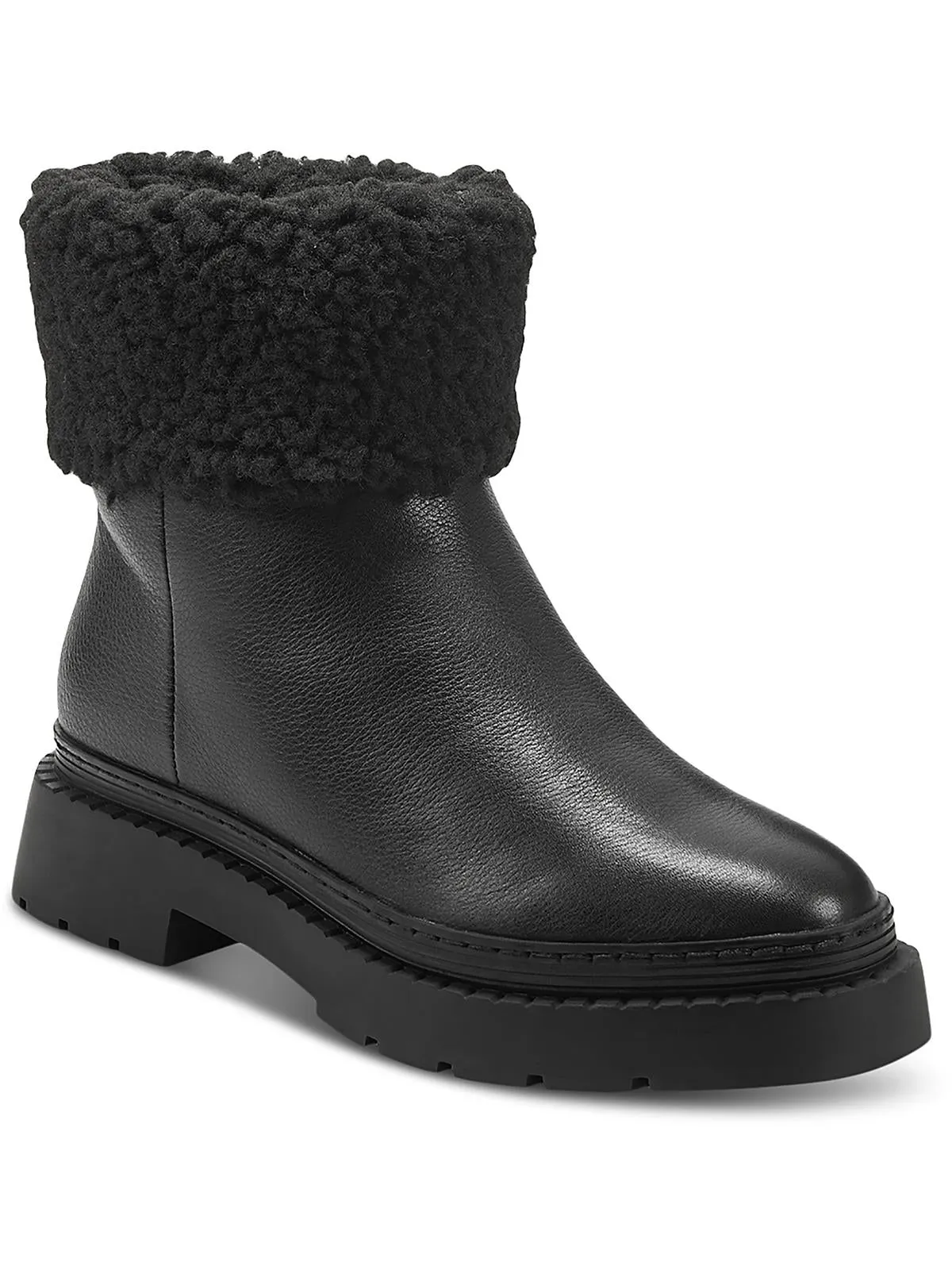 Vina Womens Suede Faux Fur Lined Winter & Snow Boots