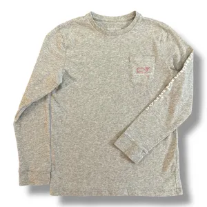 Vineyard Vines Youth Boy Size 12/14 YLG Long Sleeve Shirt with Pocket