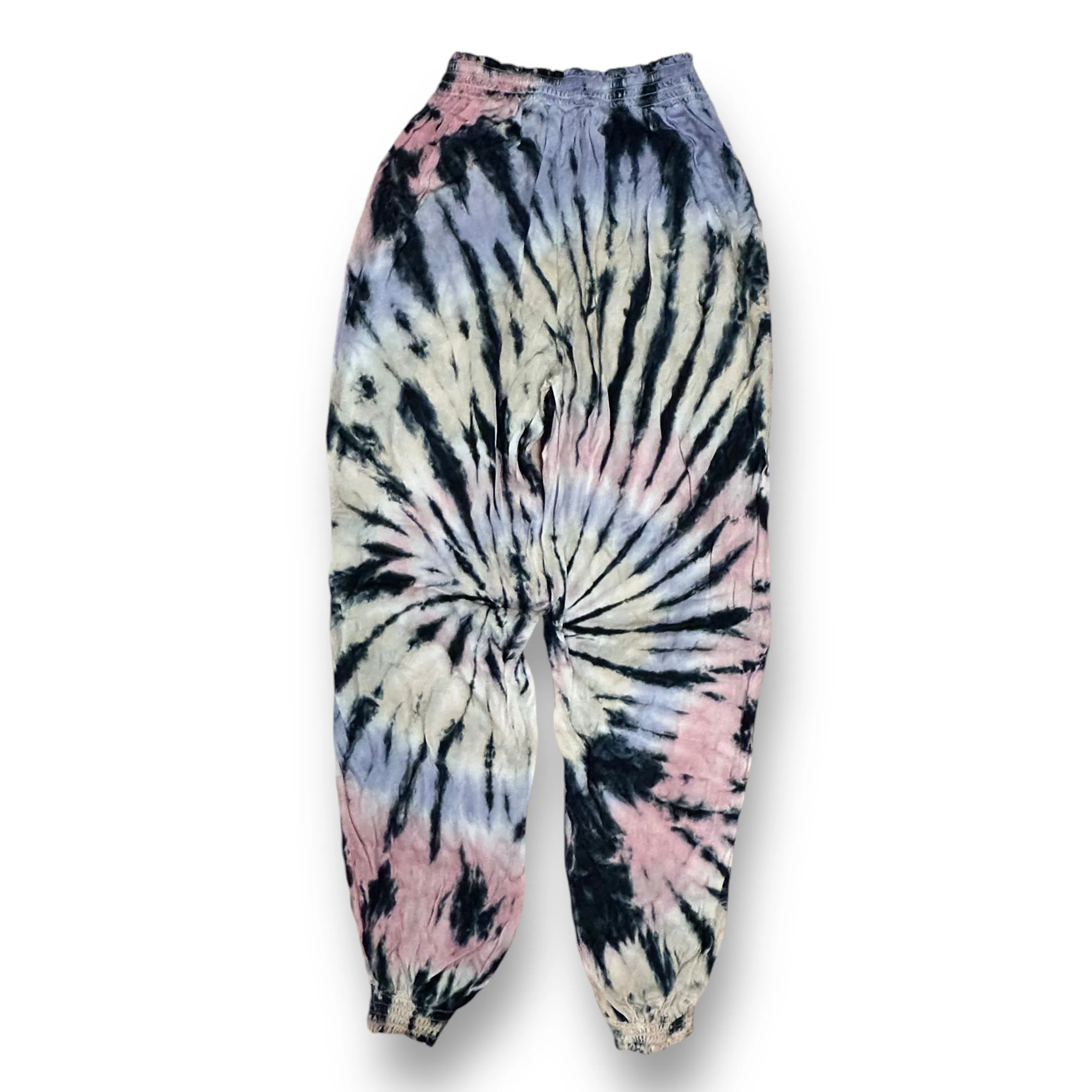 Vintage Havana Girls Size 14/16 Youth Bohemian Tie Dye Elastic Waist Joggers