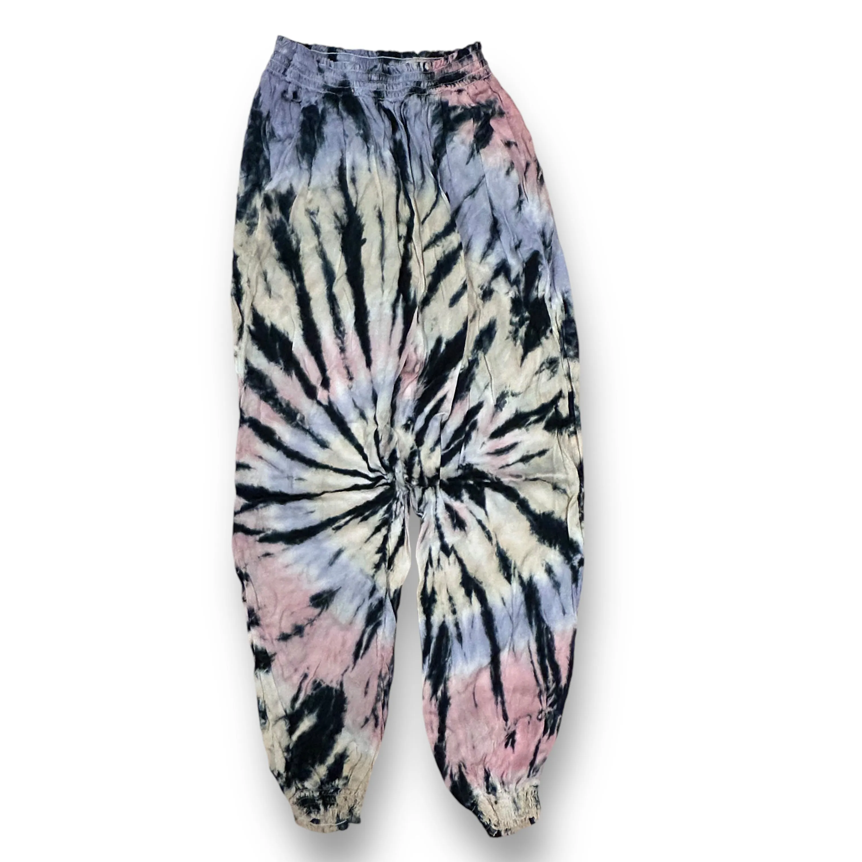 Vintage Havana Girls Size 14/16 Youth Bohemian Tie Dye Elastic Waist Joggers