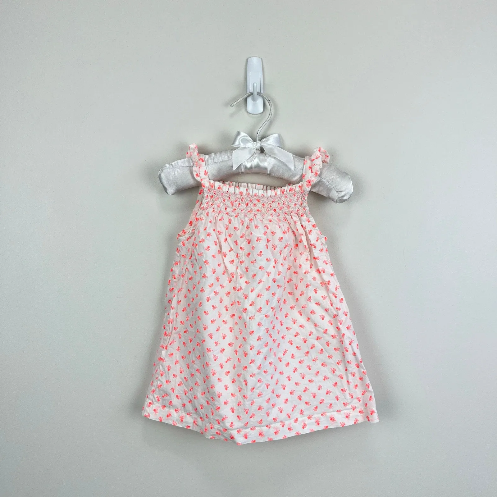 VIP Favorite Mini Boden Smocked Ruffle Tank Dress 3-6 Months  Last Few Pieces!
