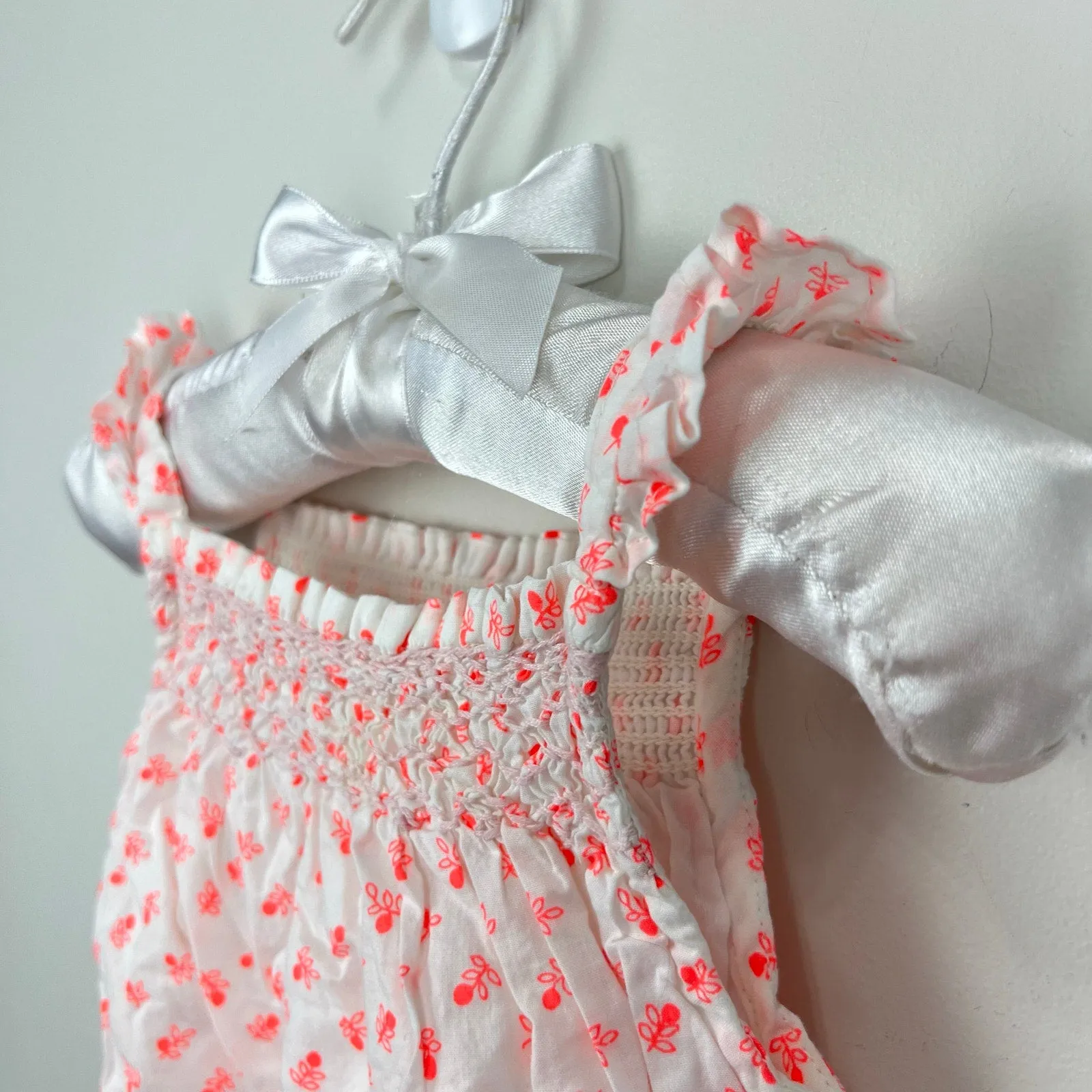 VIP Favorite Mini Boden Smocked Ruffle Tank Dress 3-6 Months  Last Few Pieces!
