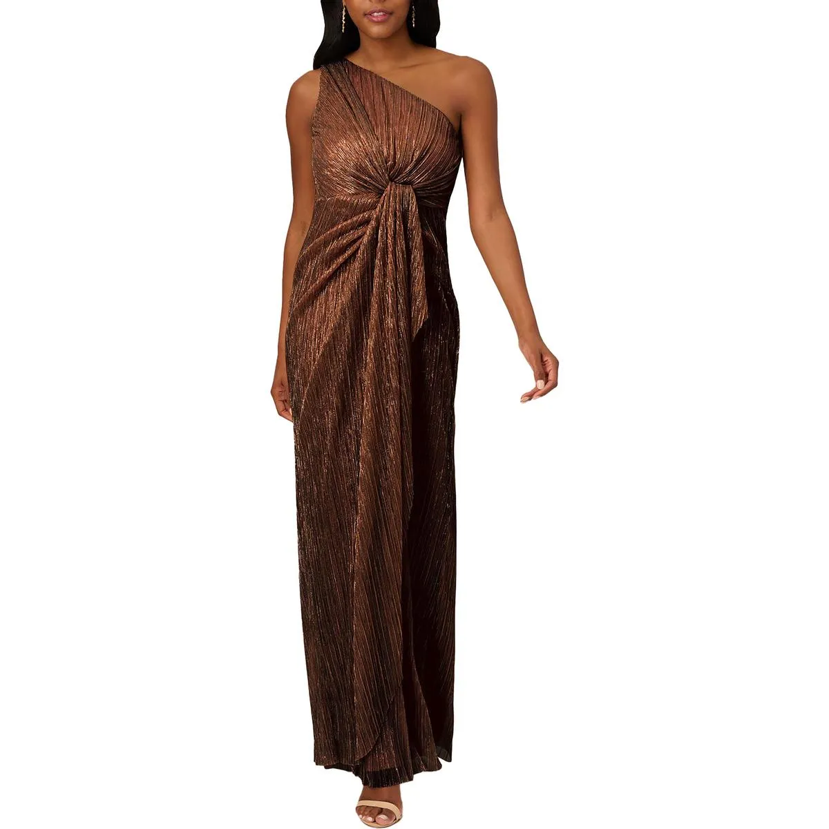VIP Favorite Stardust Womens Metallic Long Evening Dress  Ends Soon!
