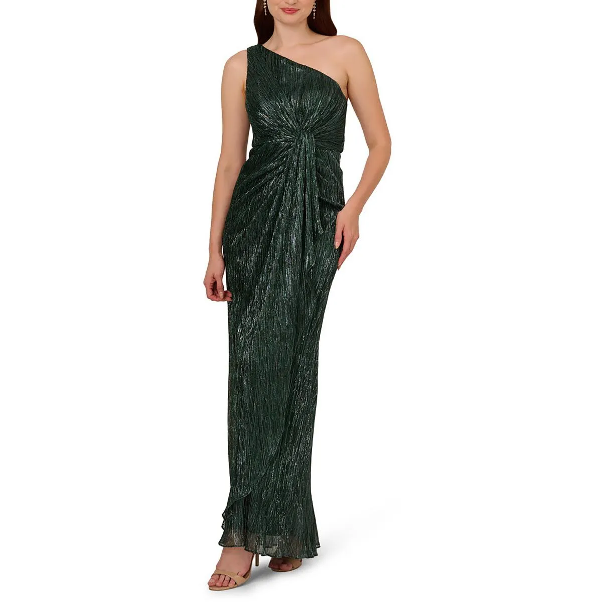 VIP Favorite Stardust Womens Metallic Long Evening Dress  Ends Soon!