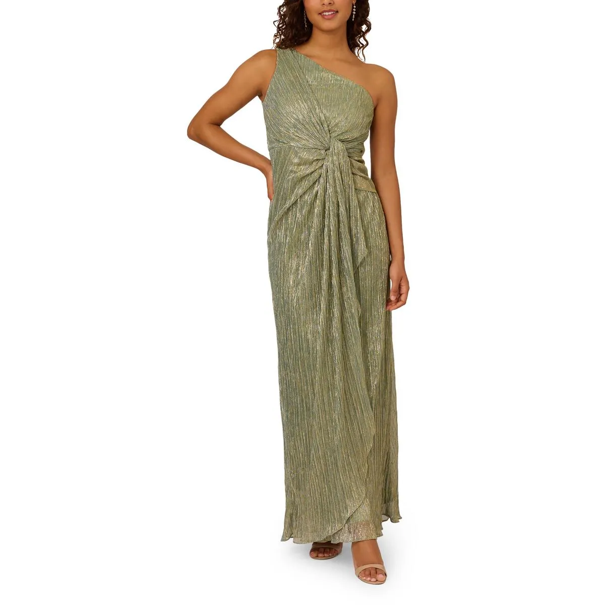 VIP Favorite Stardust Womens Metallic Long Evening Dress  Ends Soon!