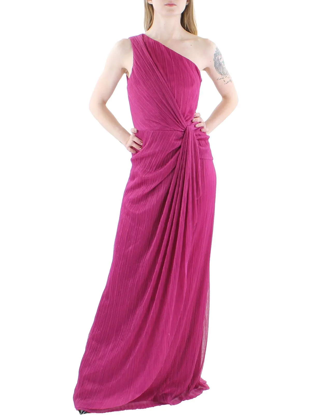 VIP Favorite Stardust Womens Metallic Long Evening Dress  Ends Soon!