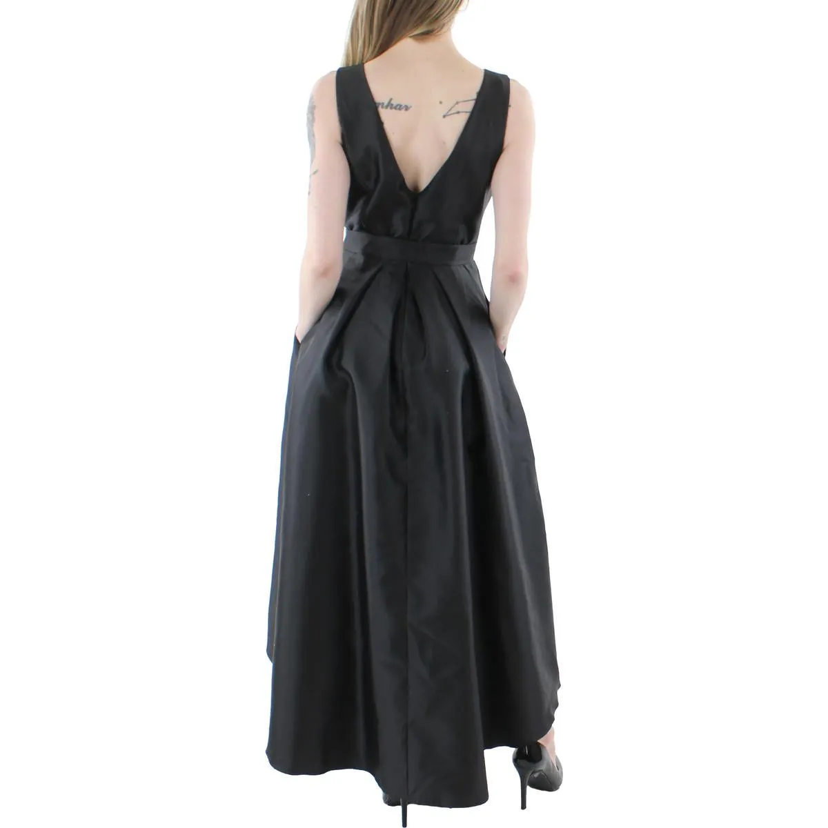 VIP Favorite Womens Pleated Long Evening Dress  Last Chance!
