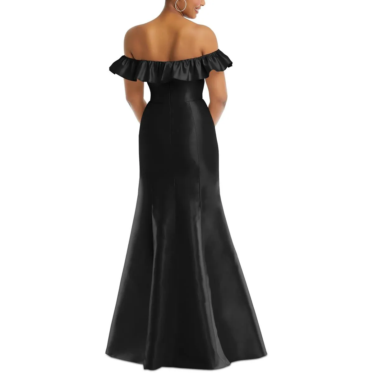 VIP Favorite Womens Ruffled Polyester Evening Dress  Almost Sold Out!