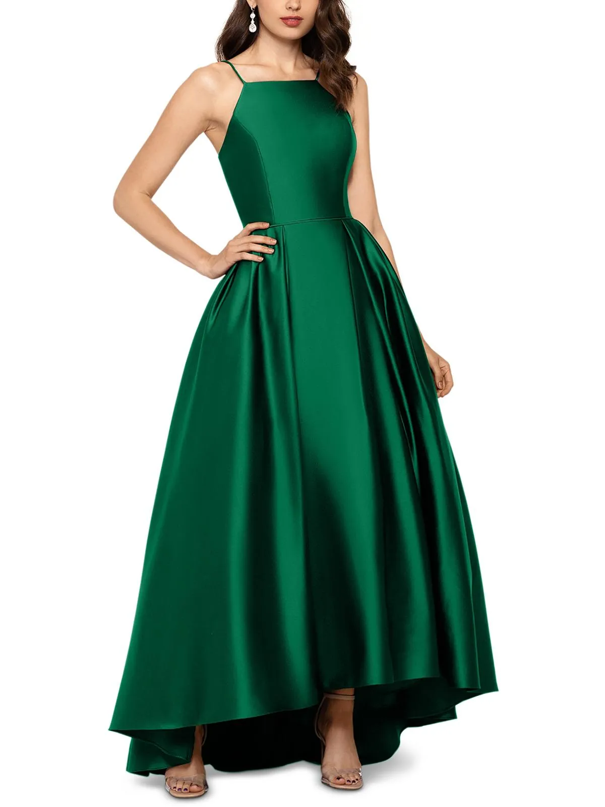 VIP Favorite Womens Satin Maxi Evening Dress  Last Chance!
