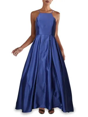 VIP Favorite Womens Satin Maxi Evening Dress  Last Chance!