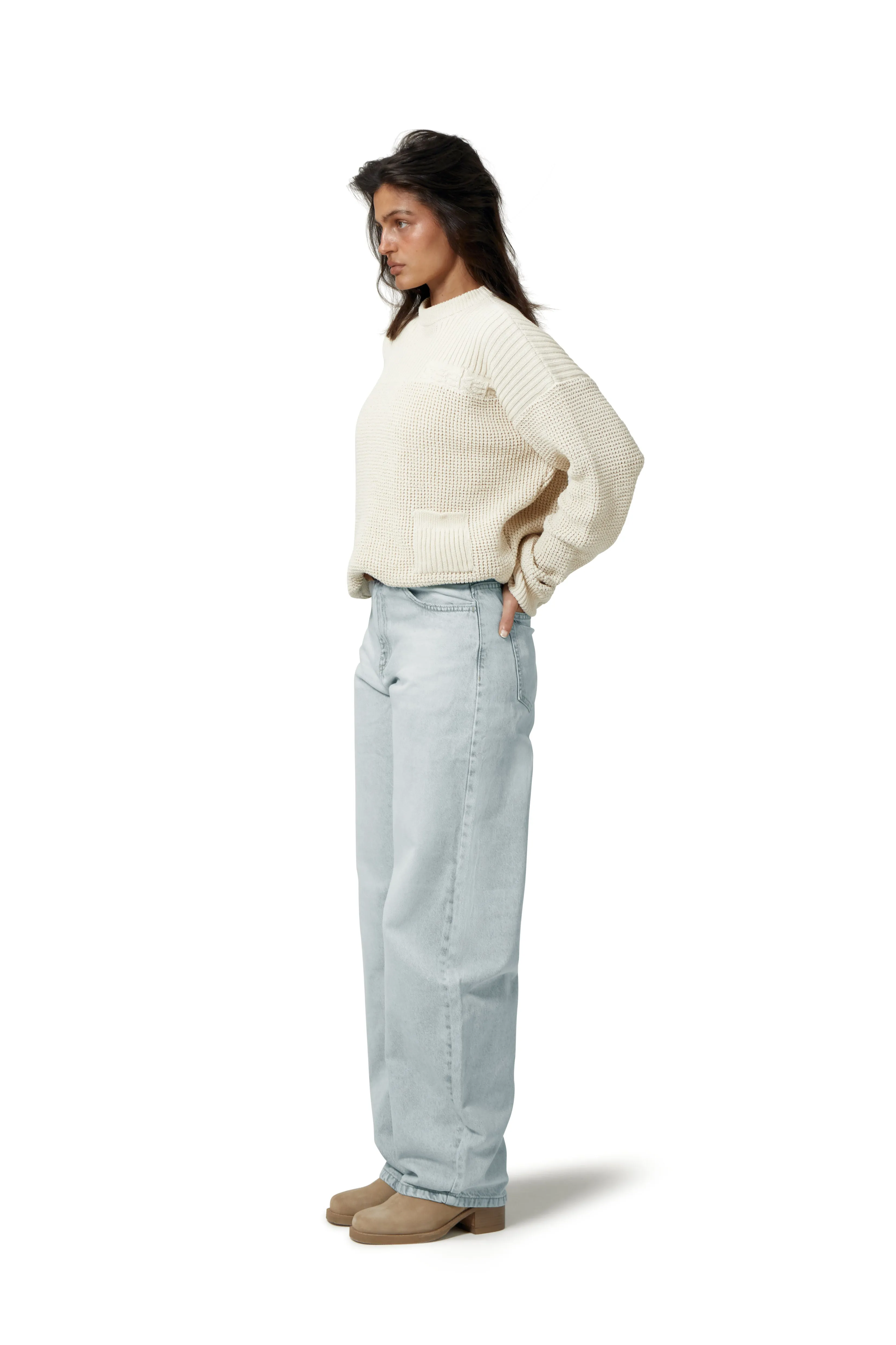 Walter Waffle Knit Sweater