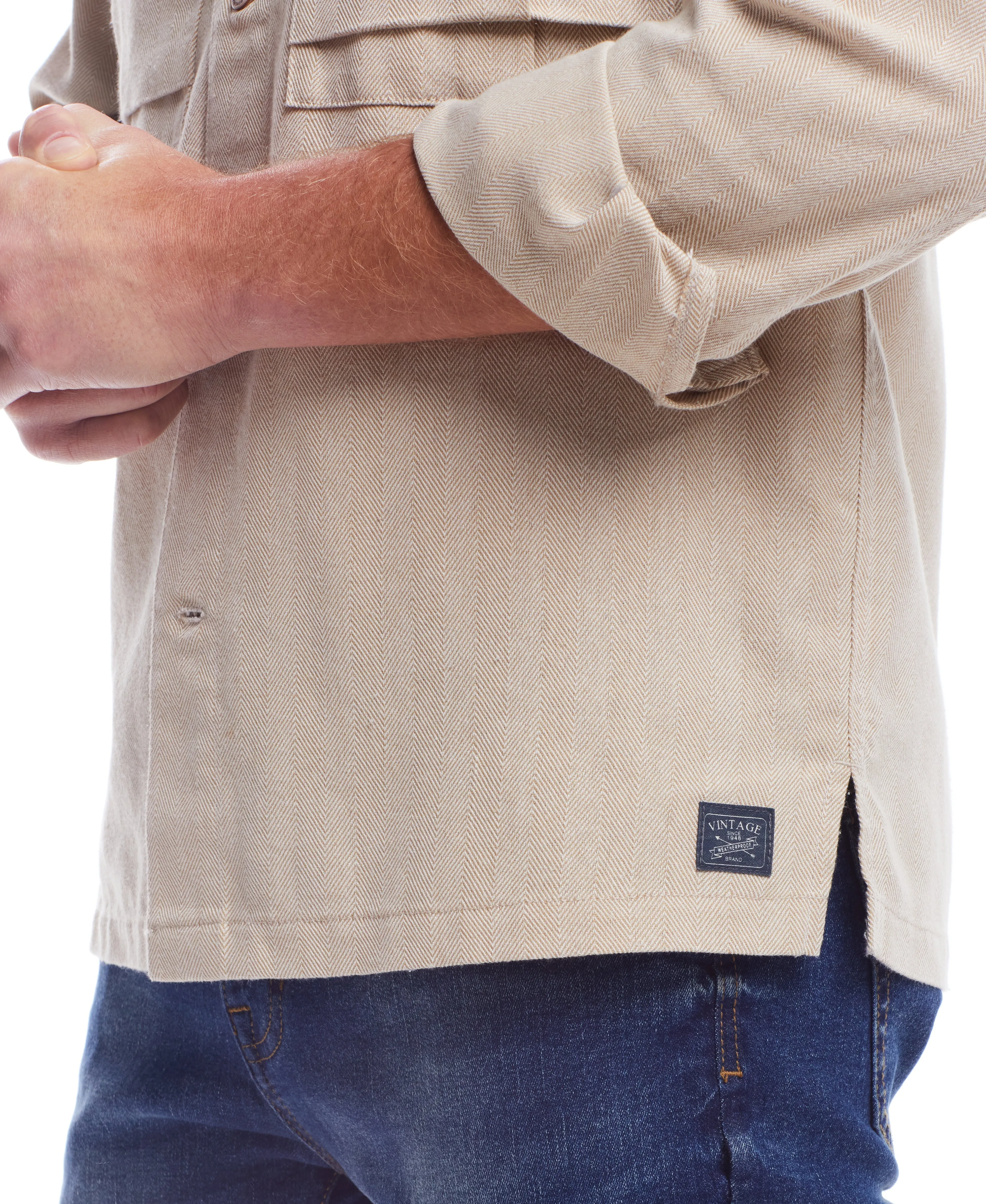 Weatherproof Vintage Men's Summer Shirt Jacket