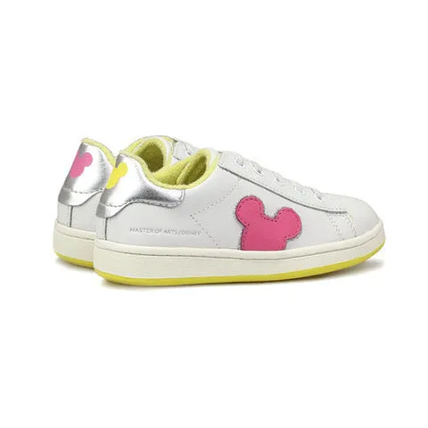 White Lemon Mickey Sneakers