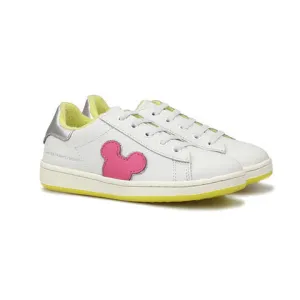 White Lemon Mickey Sneakers