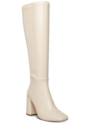 Winsloww Womens Solid Tall Knee-High Boots