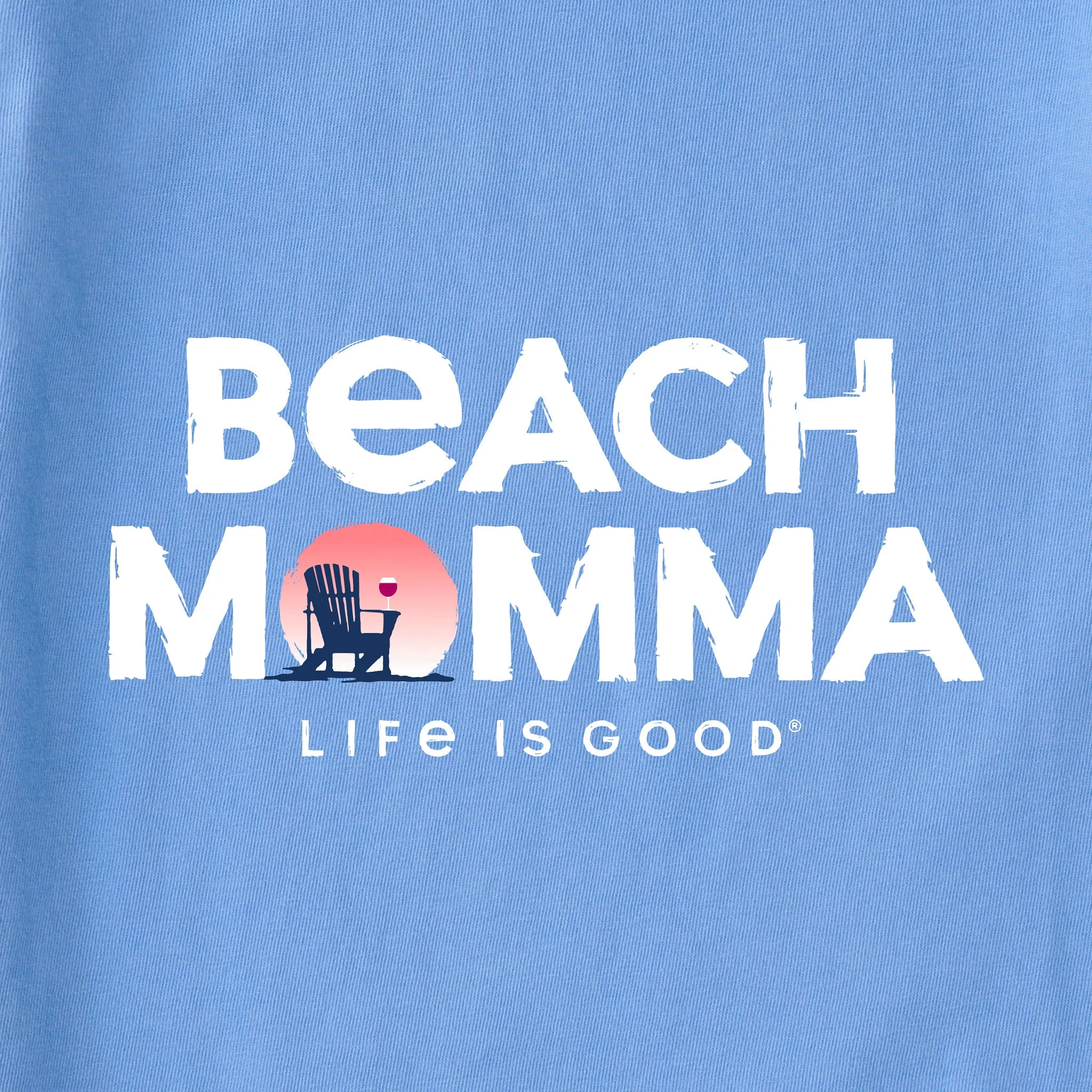Women's Beach Momma Short Sleeve Crusher Tee LIFE IS GOOD