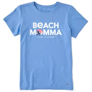 Women's Beach Momma Short Sleeve Crusher Tee LIFE IS GOOD