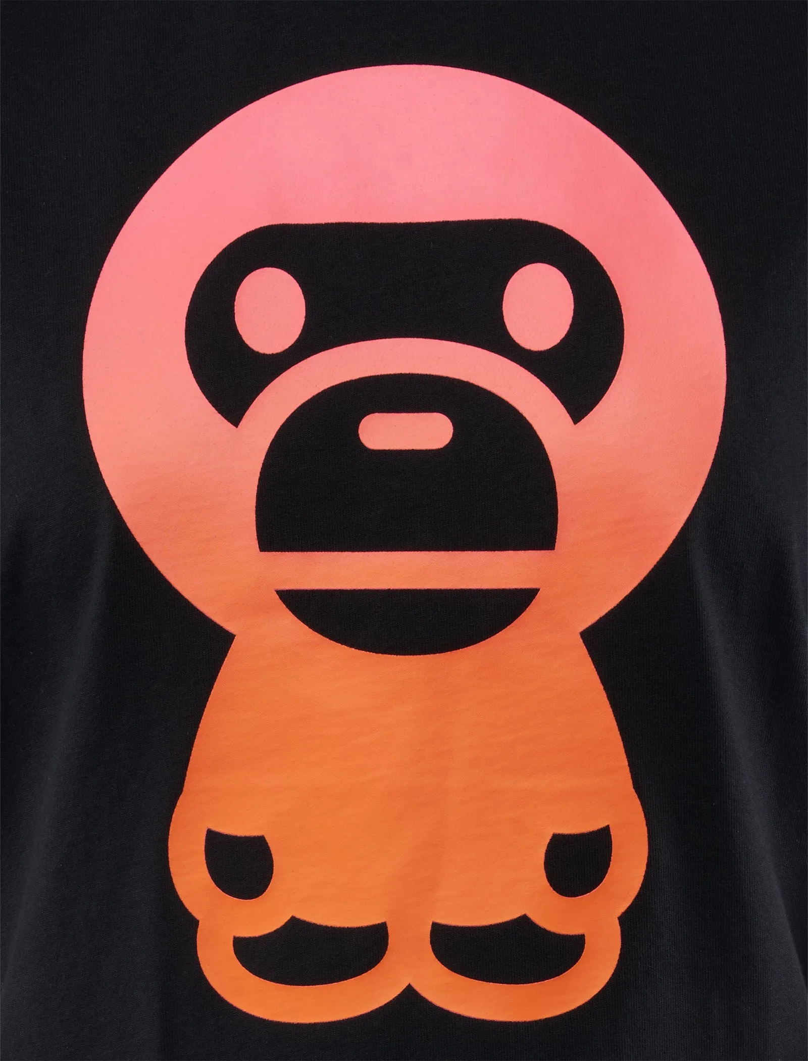 WOMEN'S GRADATION BIG BABY MILO TEE
