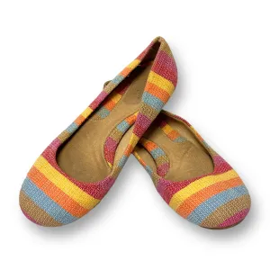 Women's Size 6 Casual Flats Multi-Color Slip On Dress Shoes