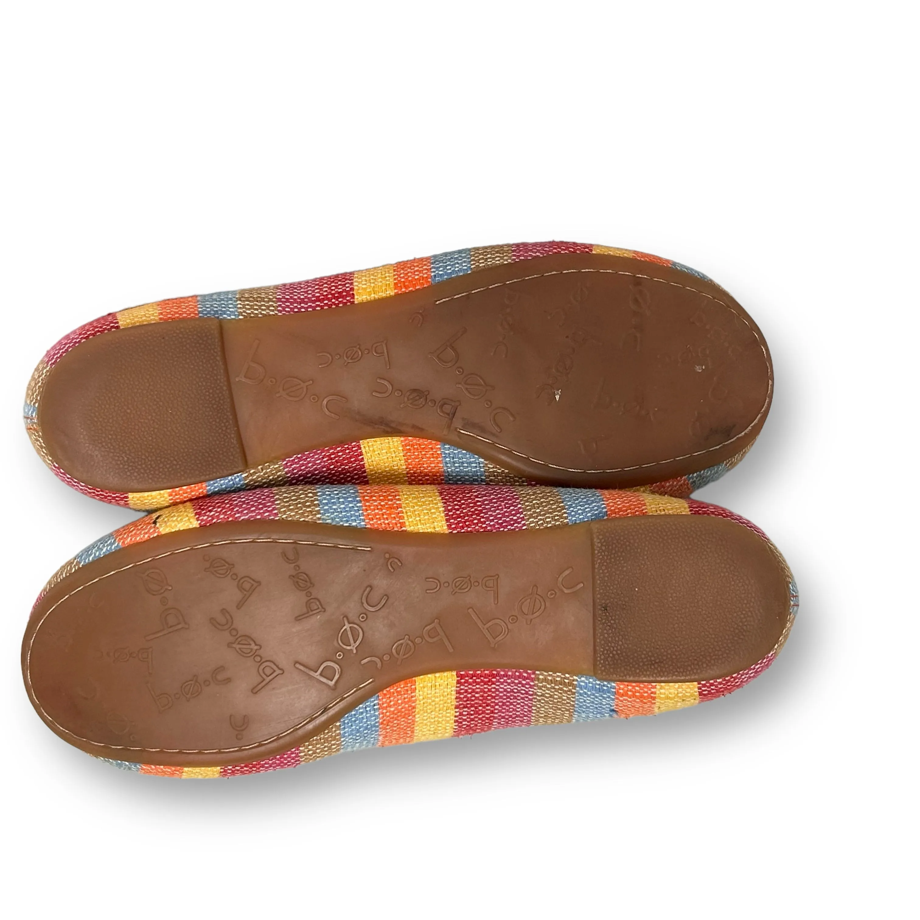 Women's Size 6 Casual Flats Multi-Color Slip On Dress Shoes