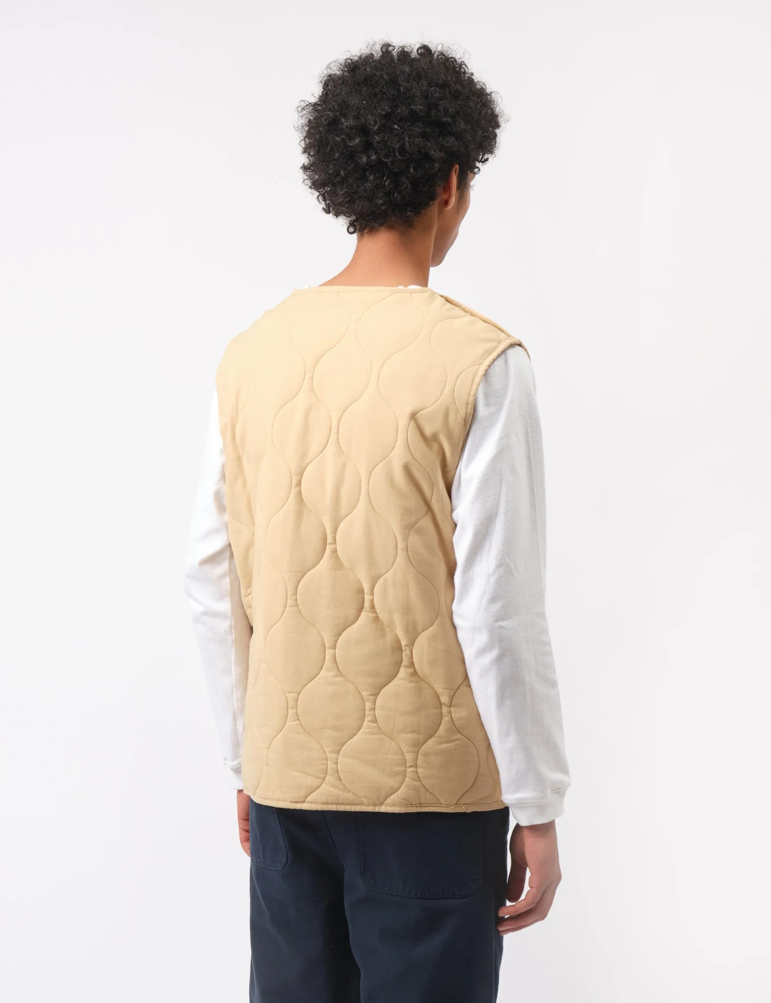 Worth Every Penny Bhode Quilted Zip Gilet - Parchment  Ends Soon!
