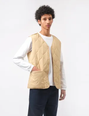 Worth Every Penny Bhode Quilted Zip Gilet - Parchment  Ends Soon!