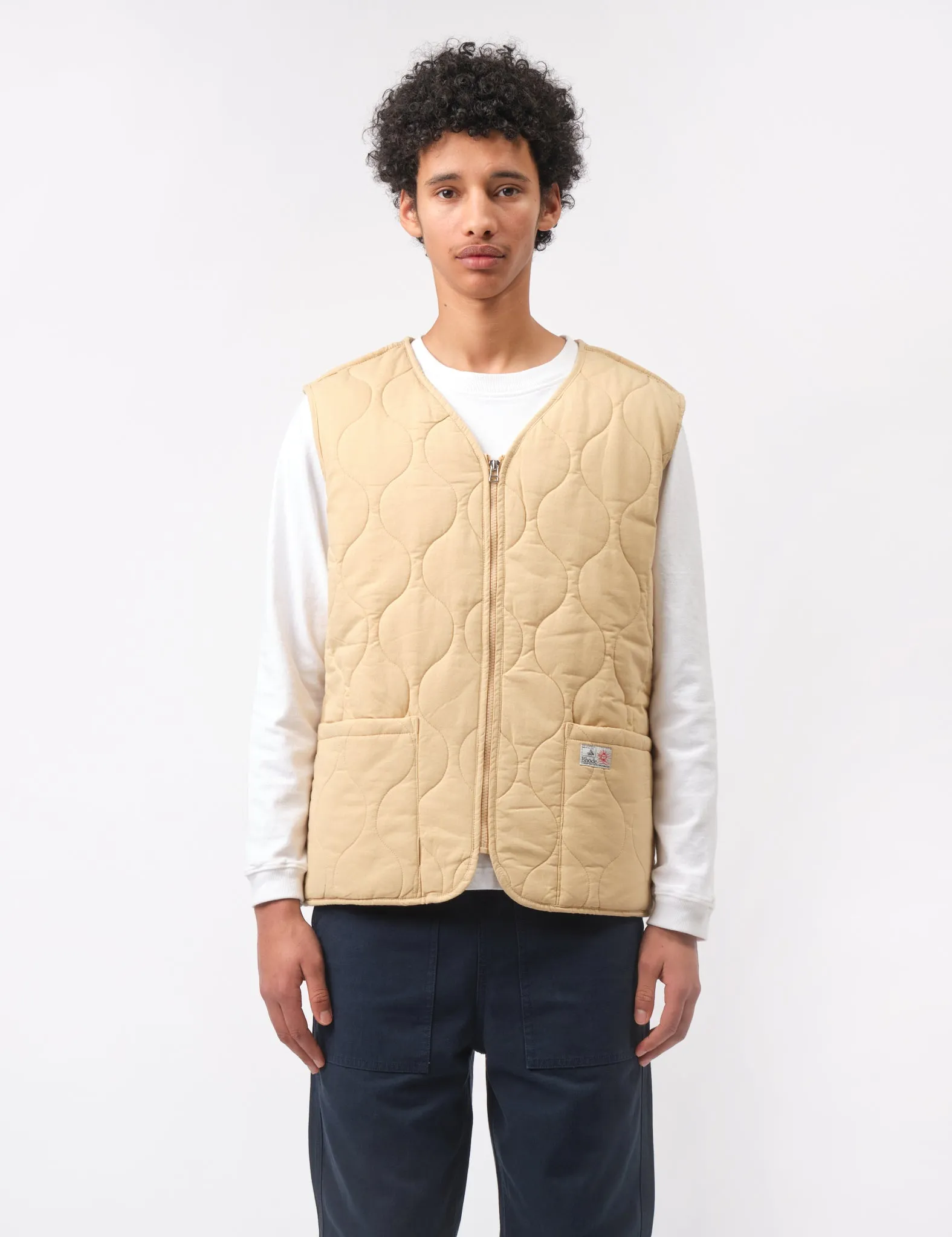 Worth Every Penny Bhode Quilted Zip Gilet - Parchment  Ends Soon!