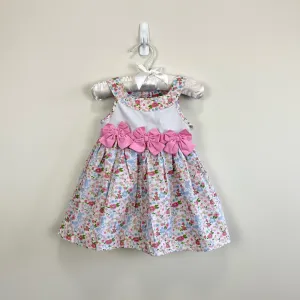 Worth Every Penny Bon Bebe Floral Bow Dress 3-6 Months  Limited Stock!